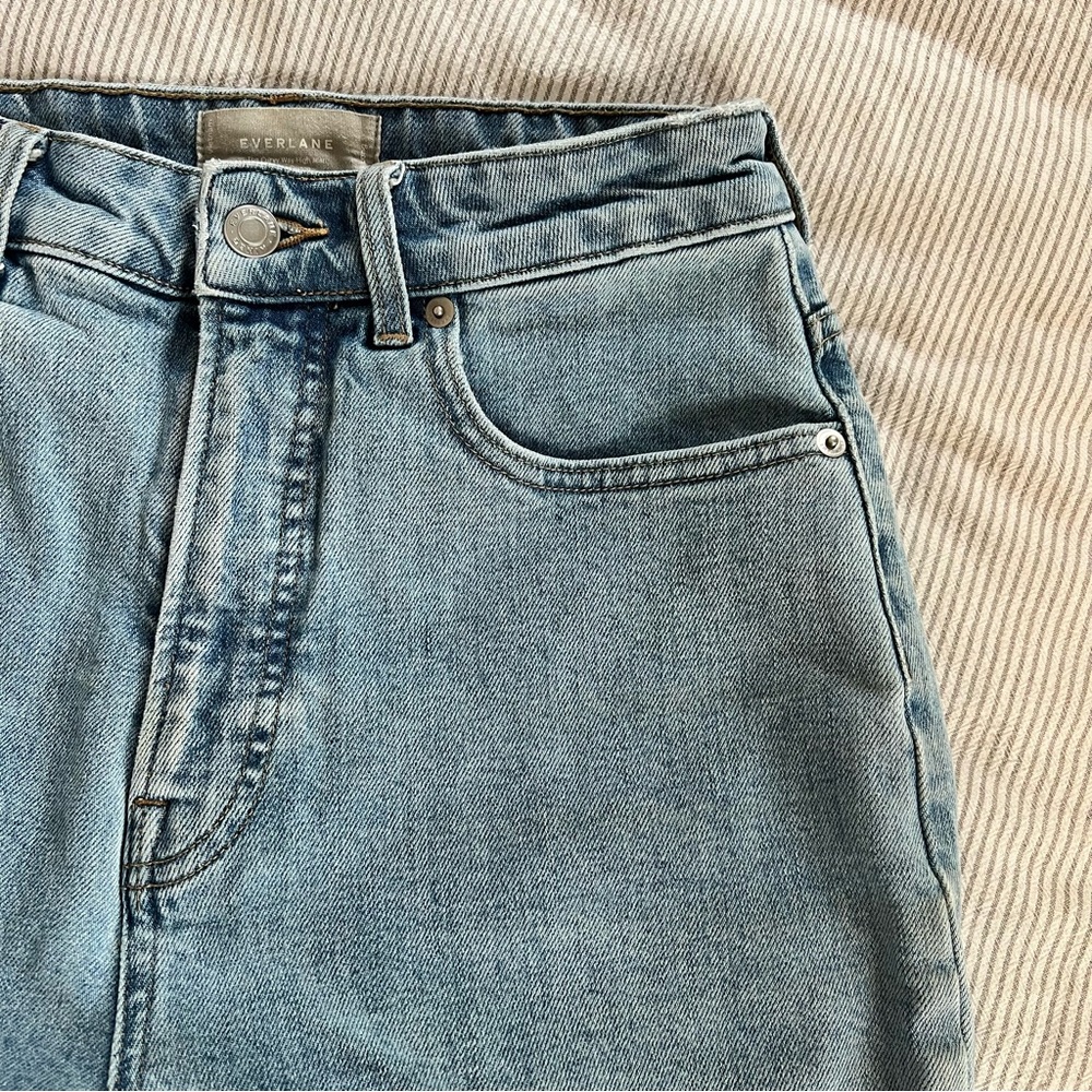 Everlane Curvy Way High Organic Cotton Jeans